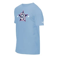 New Era Light San Diego Padres 2025 MLB All-Star Game Workout T-Shirt