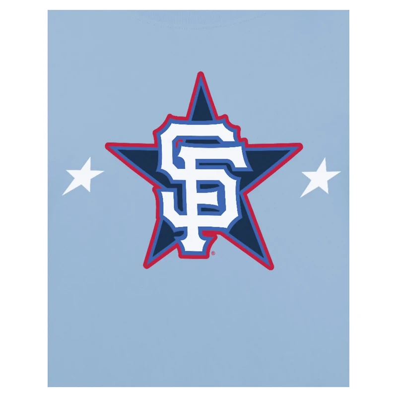 New Era Light San Francisco Giants 2025 MLB All-Star Game Workout T-Shirt