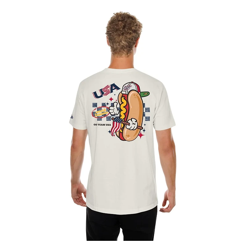 New Era USA Baseball 2026 World Classic Hot Dog T-Shirt