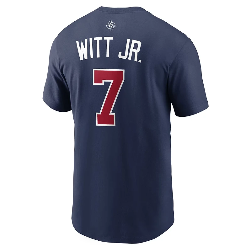 Nike Bobby Witt Jr USA Baseball 2026 World Classic Name  Number T-Shirt