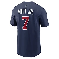 Nike Bobby Witt Jr USA Baseball 2026 World Classic Name  Number T-Shirt