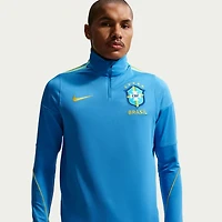 Nike Brazil National Team 2026 Strike Dri-FIT Quarter-Zip Drill Top