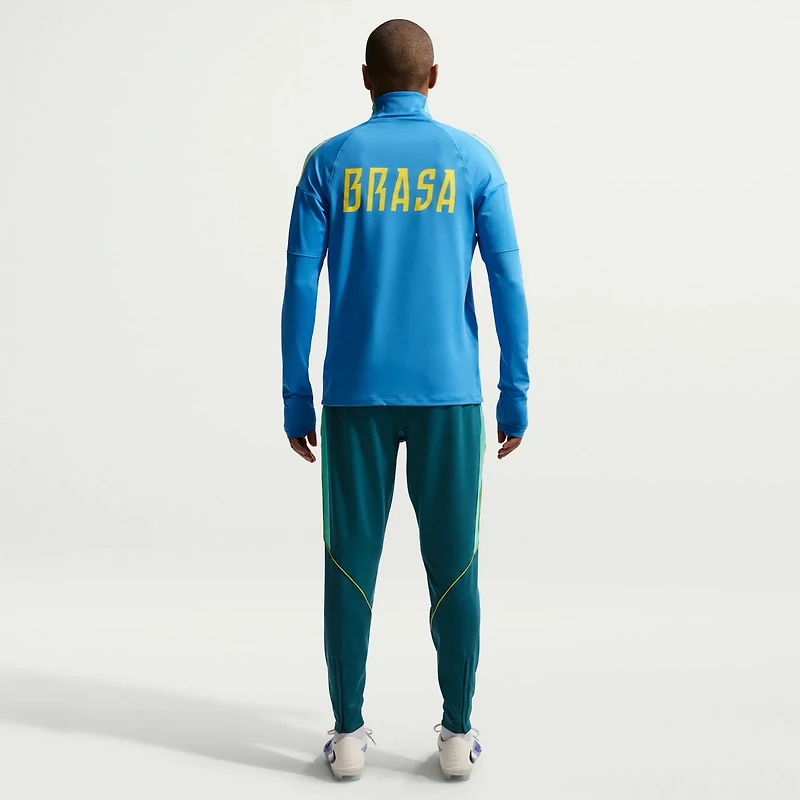 Nike Brazil National Team 2026 Strike Dri-FIT Quarter-Zip Drill Top