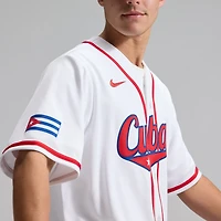 Nike Cuba Baseball 2026 World Classic Home Stadium Jersey