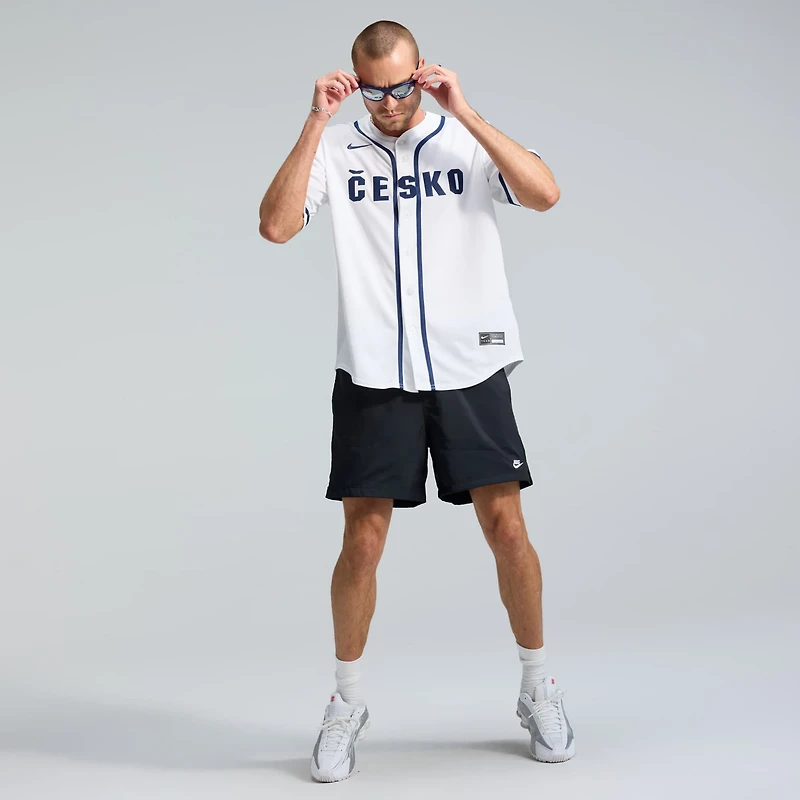 Nike Czech Republic Baseball 2026 World Classic Home Stadium Jersey