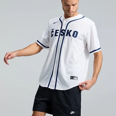 Nike Czech Republic Baseball 2026 World Classic Home Stadium Jersey