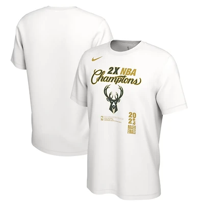 Nike Milwaukee Bucks 2021 NBA Finals Champions Locker Room T-Shirt