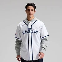 Nike Netherlands Baseball 2026 World Classic Home Stadium Jersey