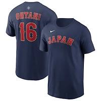 Nike Shohei Ohtani Japan Baseball 2026 World Classic Name Number T-Shirt