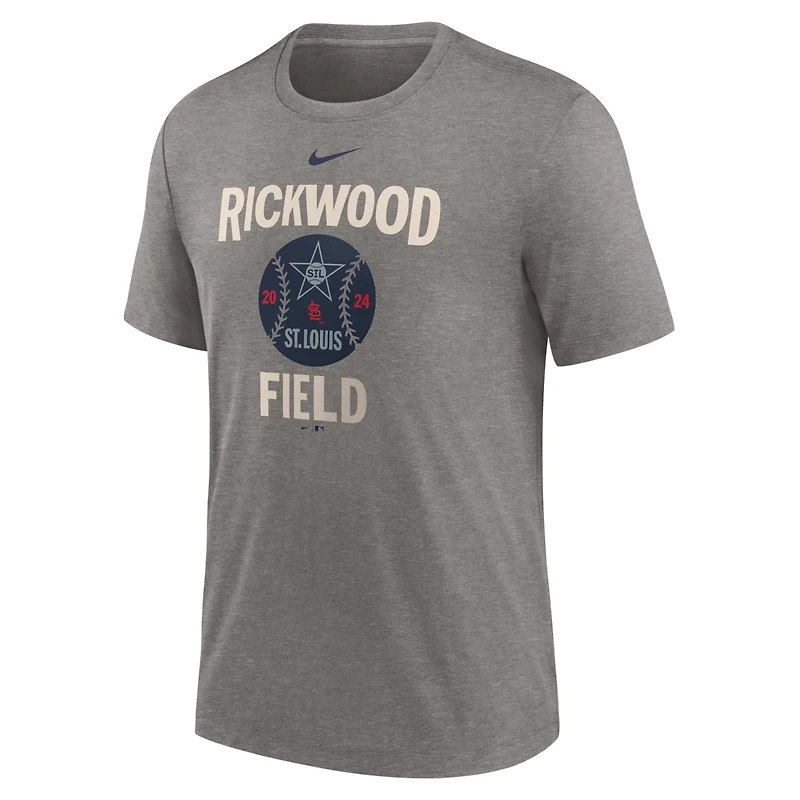 Nike St Louis Cardinals 2024 Rickwood Classic Tri-Blend T-Shirt