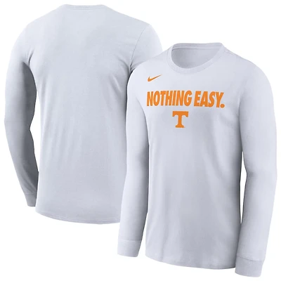 Nike Tennessee Volunteers 2025 On-Court Bench Long Sleeve T-Shirt