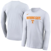 Nike Tennessee Volunteers 2025 On-Court Bench Long Sleeve T-Shirt