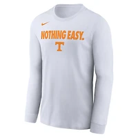 Nike Tennessee Volunteers 2025 On-Court Bench Long Sleeve T-Shirt