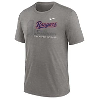 Nike Texas Rangers 2023 World Series Champions Tri-Blend T-Shirt