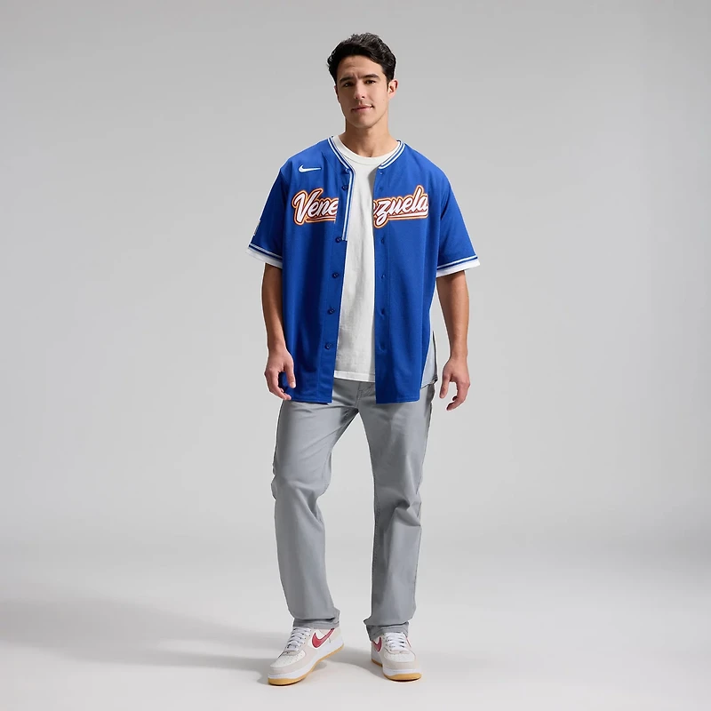 Nike Venezuela Baseball 2026 World Classic Road Stadium Jersey