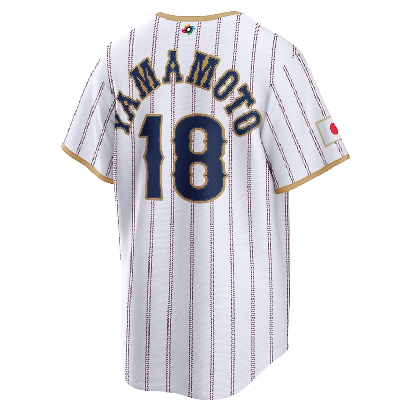 Nike Yoshinobu Yamamoto Japan Baseball 2026 World Classic Home Stadium Jersey