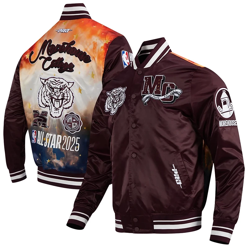 Pro Standard All Star x HBCU Classic Full-Snap Satin Jacket