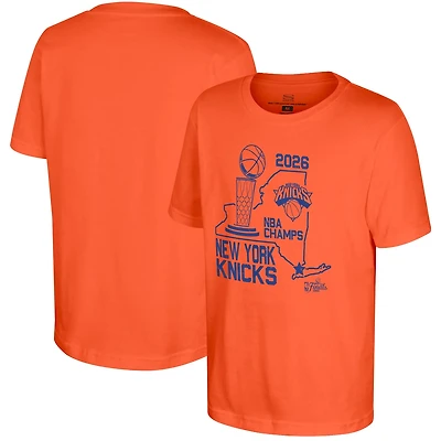 Stadium Essentials New York Knicks 2026 NBA Finals Champions State T-Shirt