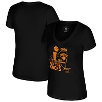Stadium Essentials New York Knicks 2026 NBA Finals Champions State V-Neck T-Shirt