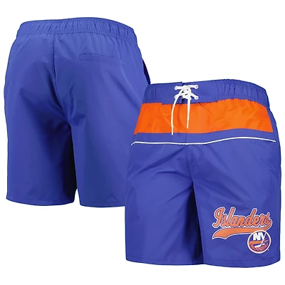Starter New York Islanders Freestyle Volley Swim Shorts