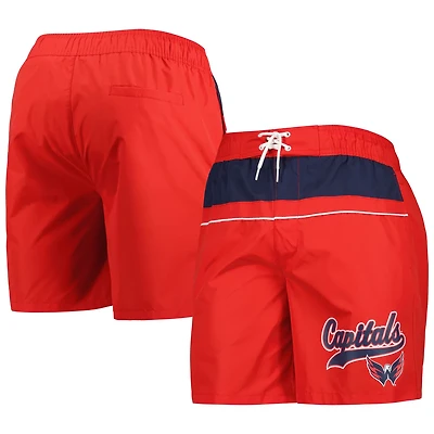 Starter Washington Capitals Freestyle Volley Swim Shorts