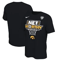 Unisex Nike Iowa Hawkeyes 2024 NCAA Wo Basketball Tournament March Madness Final Four Locker Room T-Shirt