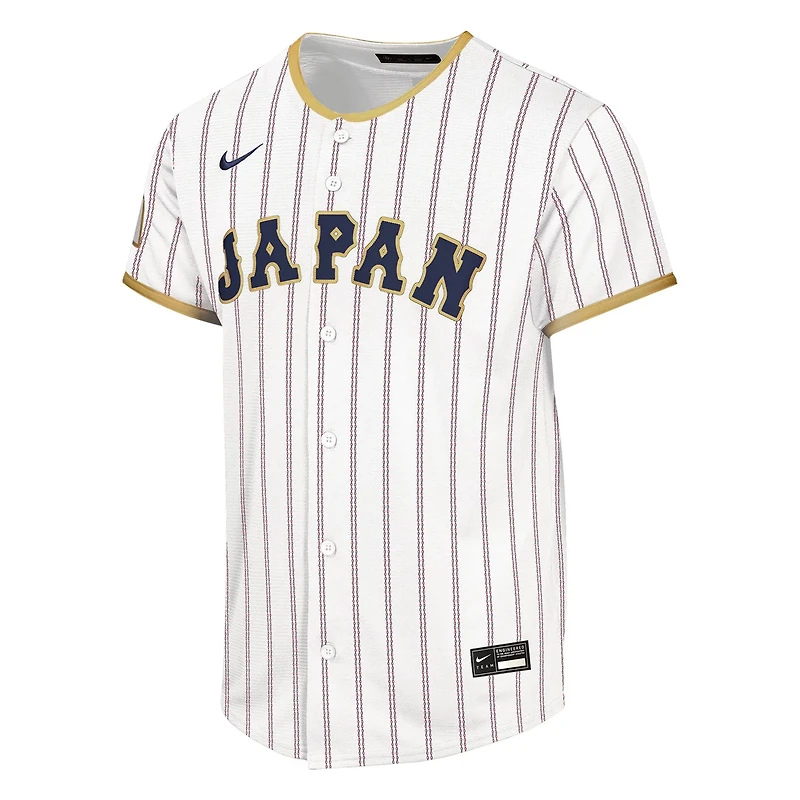 Youth Nike Shohei Ohtani Japan Baseball 2026 World Classic Home Replica Jersey
