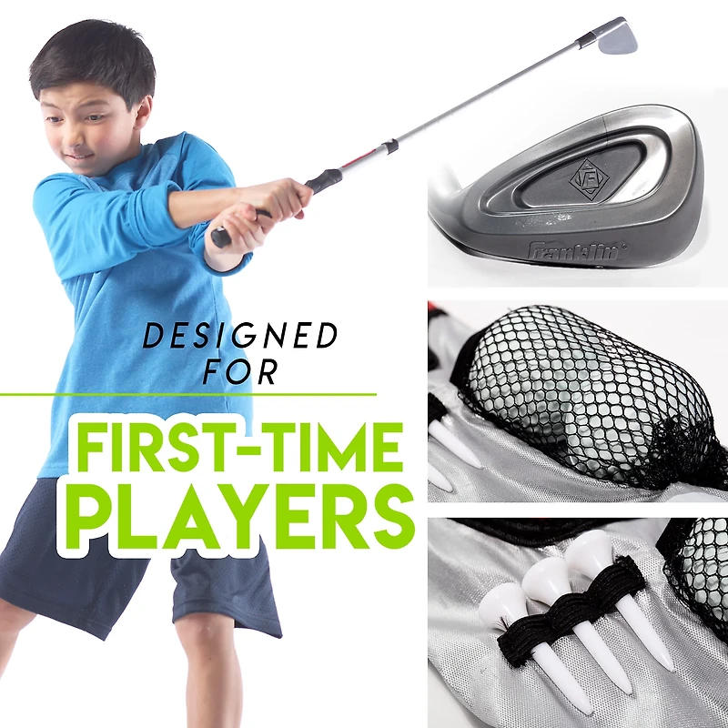 Franklin Kids' Adjustable Plastic Golf Club Set