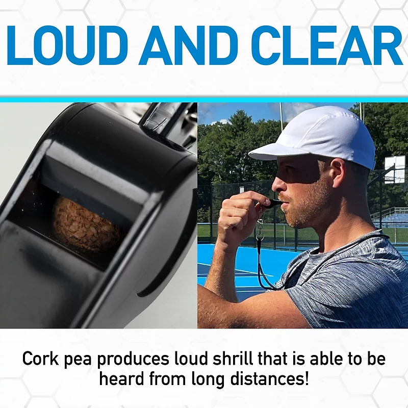 Franklin Plastic Whistle with Lanyard