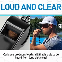 Franklin Plastic Whistle with Lanyard