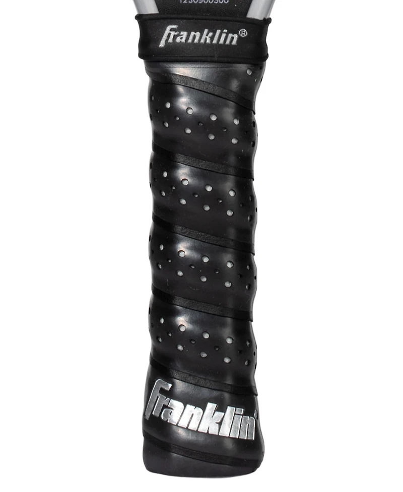Franklin Sports Pickleball Paddle Replacement Grip - Paddle Handle Overgrip Tape - Cushioned Handle Wrap - Black