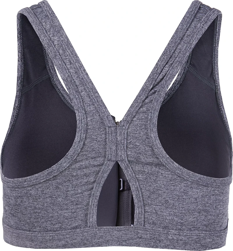 BCG Women's High Zip Front Sports Bra
