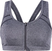 BCG Women's High Zip Front Sports Bra