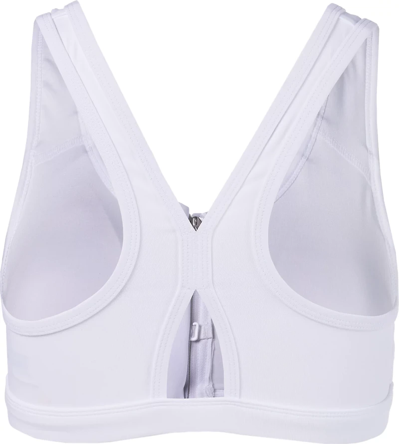 BCG Women's High Zip Front Sports Bra
