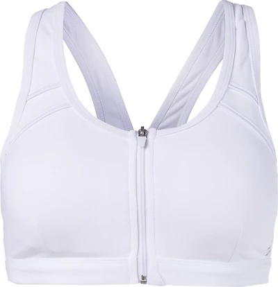 BCG Women's High Zip Front Sports Bra