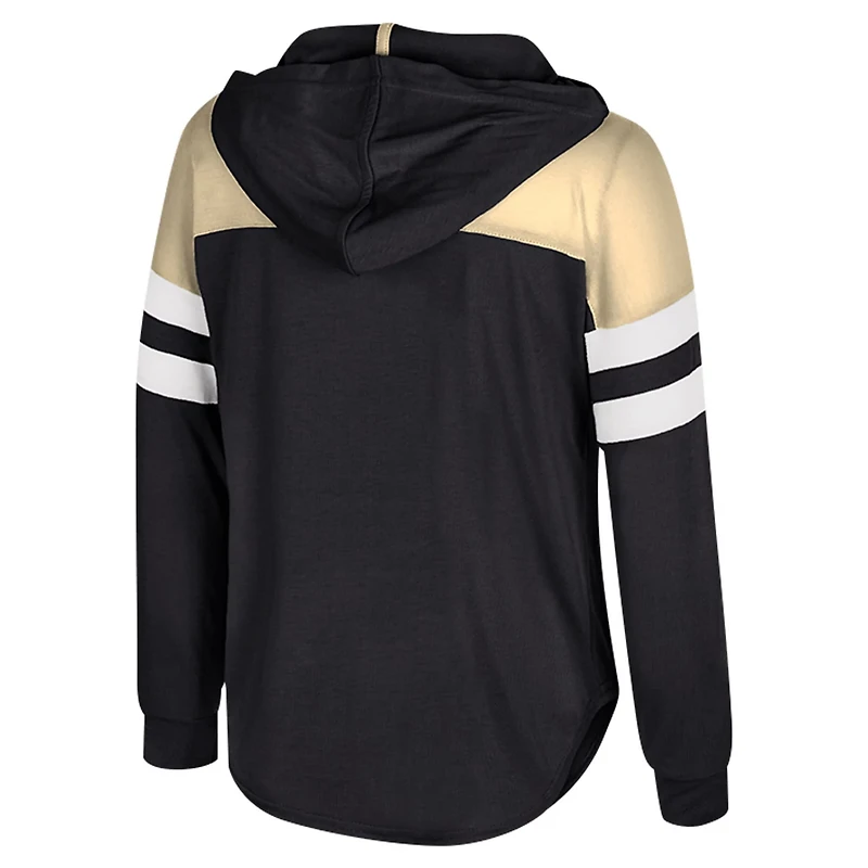 Girls Youth Colosseum Purdue Boilermakers Reflection Hoodie Long Sleeve T-Shirt