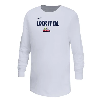 Nike Arizona Wildcats On-Court Bench Legend Dri-FIT Long Sleeve T-Shirt