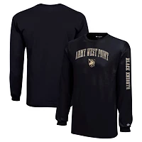 Youth Champion Army Knights Distressed Arch Over Logo Long Sleeve T-Shirt