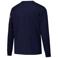 Youth Champion Syracuse Orange Distressed Arch Over Logo Long Sleeve T-Shirt