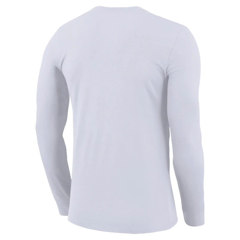 Youth Nike Wake Forest Demon Deacons 2025 On-Court Bench Long Sleeve T-Shirt