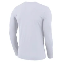 Youth Nike Wake Forest Demon Deacons 2025 On-Court Bench Long Sleeve T-Shirt