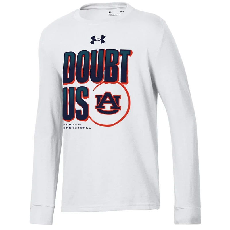 Youth Under Armour Auburn Tigers March Madness Unity Long Sleeve T-Shirt