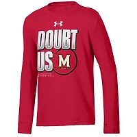 Youth Under Armour Maryland Terrapins March Madness Unity Long Sleeve T-Shirt