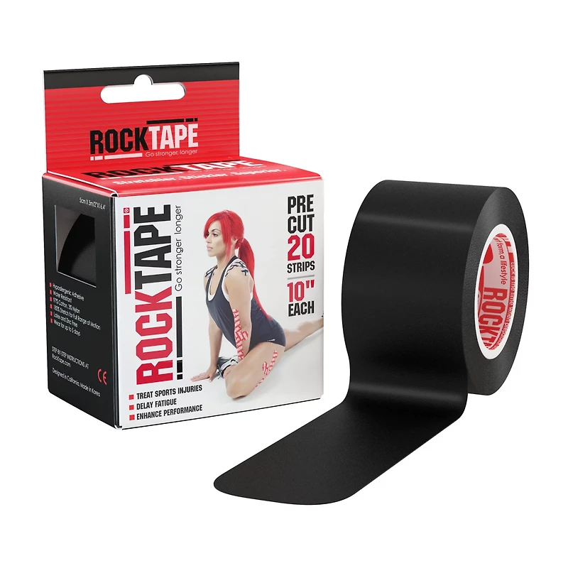 RockTape Precut Regular Kinesiology Tape