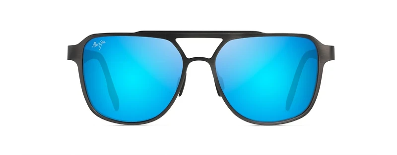 Maui Jim Men's 2nd Reef Polarized Aviator Sunglasses