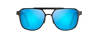 Maui Jim Men's 2nd Reef Polarized Aviator Sunglasses