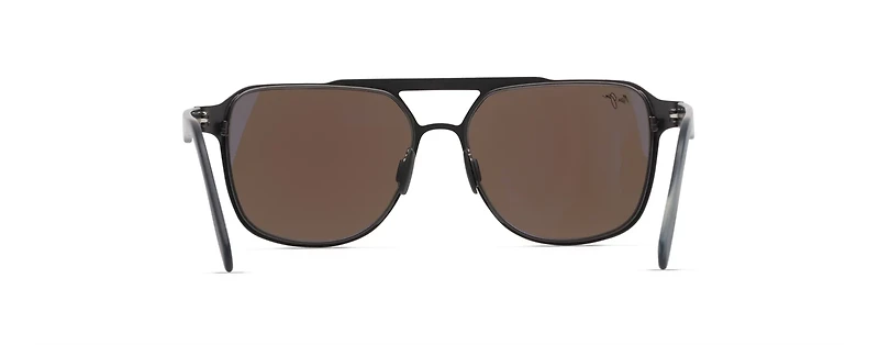 Maui Jim Men's 2nd Reef Polarized Aviator Sunglasses