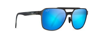 Maui Jim Men's 2nd Reef Polarized Aviator Sunglasses