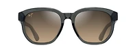 Maui Jim Men's Akahai Asian-Fit Polarized Mirrored Sunglasses