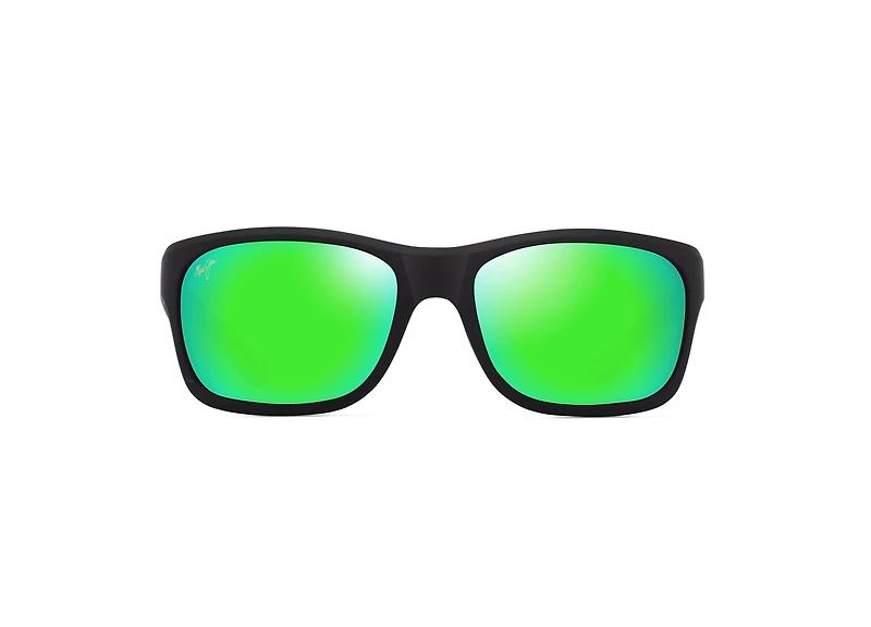 Maui Jim Men's Ano Nui Polarized Wrap Sunglasses